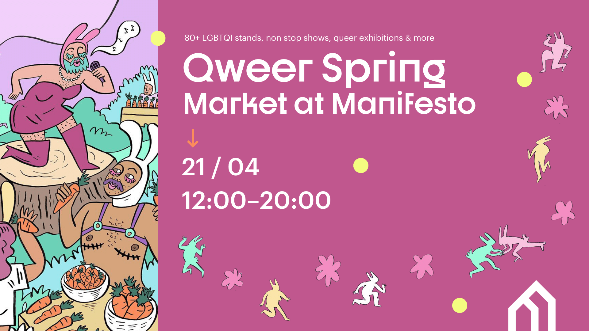 Qweer Spring Market at Manifesto, 21/04