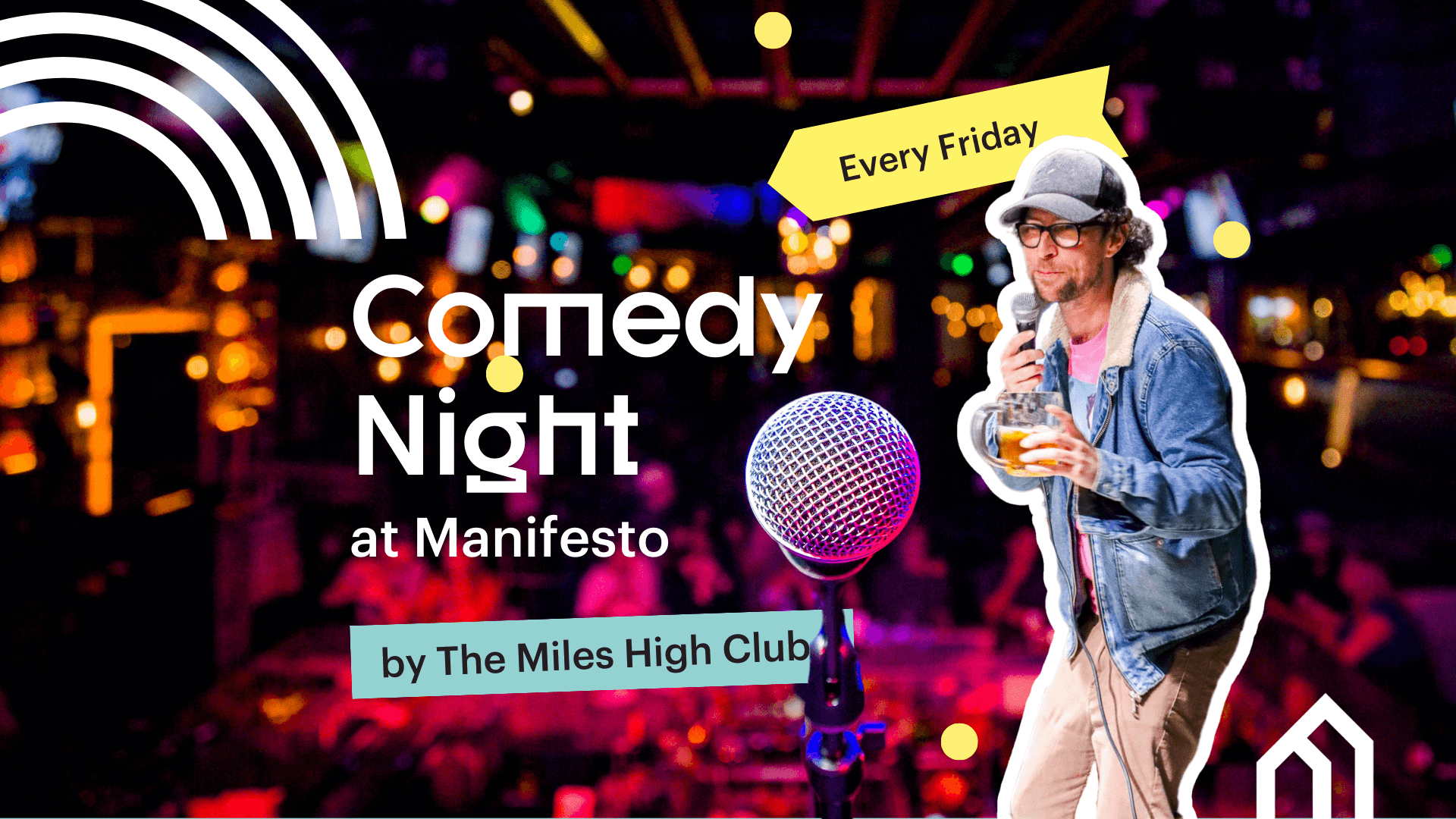 Comedy Nights at Manifesto ⎮ Jeden Freitag