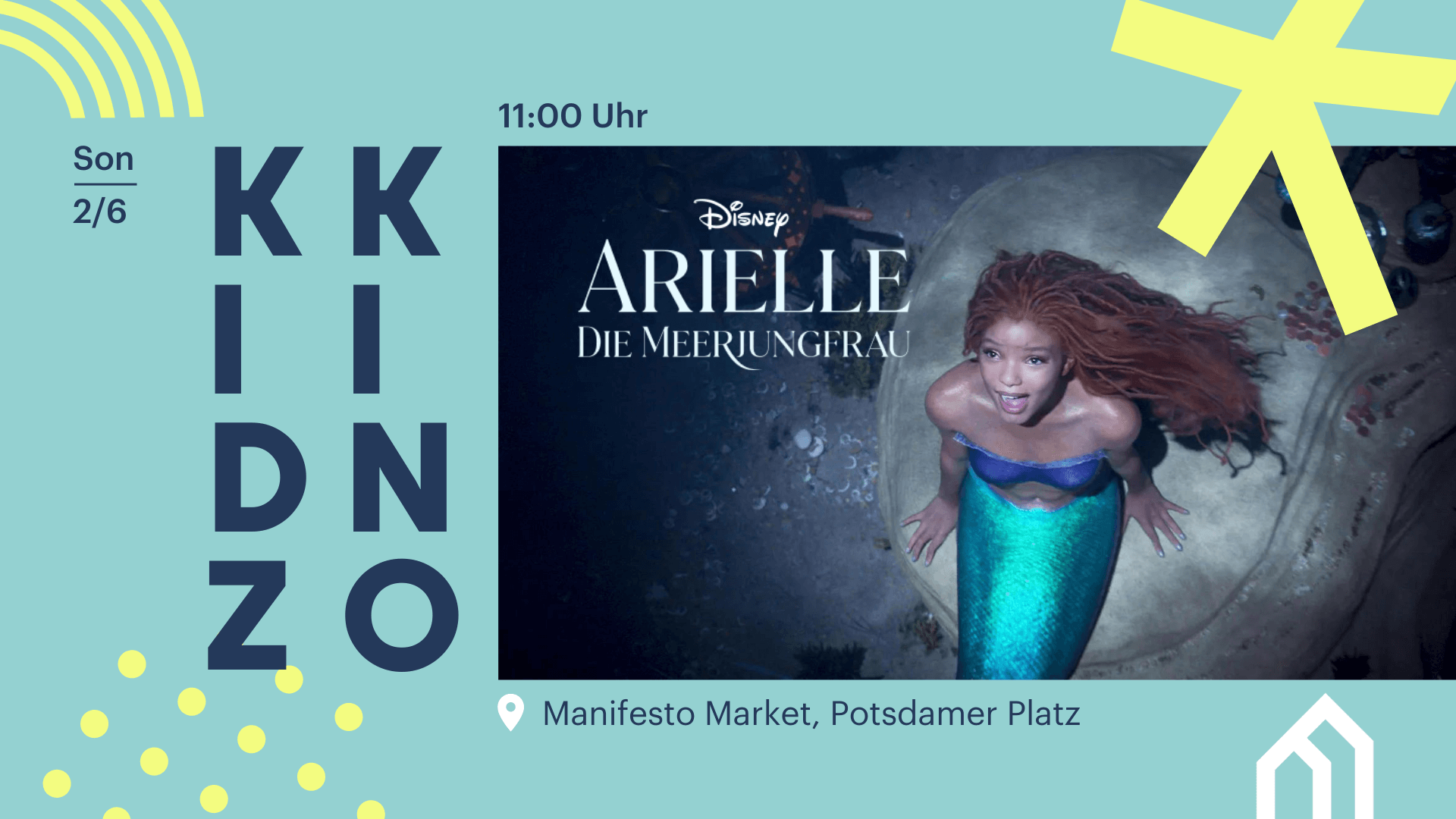 KIDZ KINO: Arielle, Die Meerjungfrau ⎮ FREIER EINTRITT