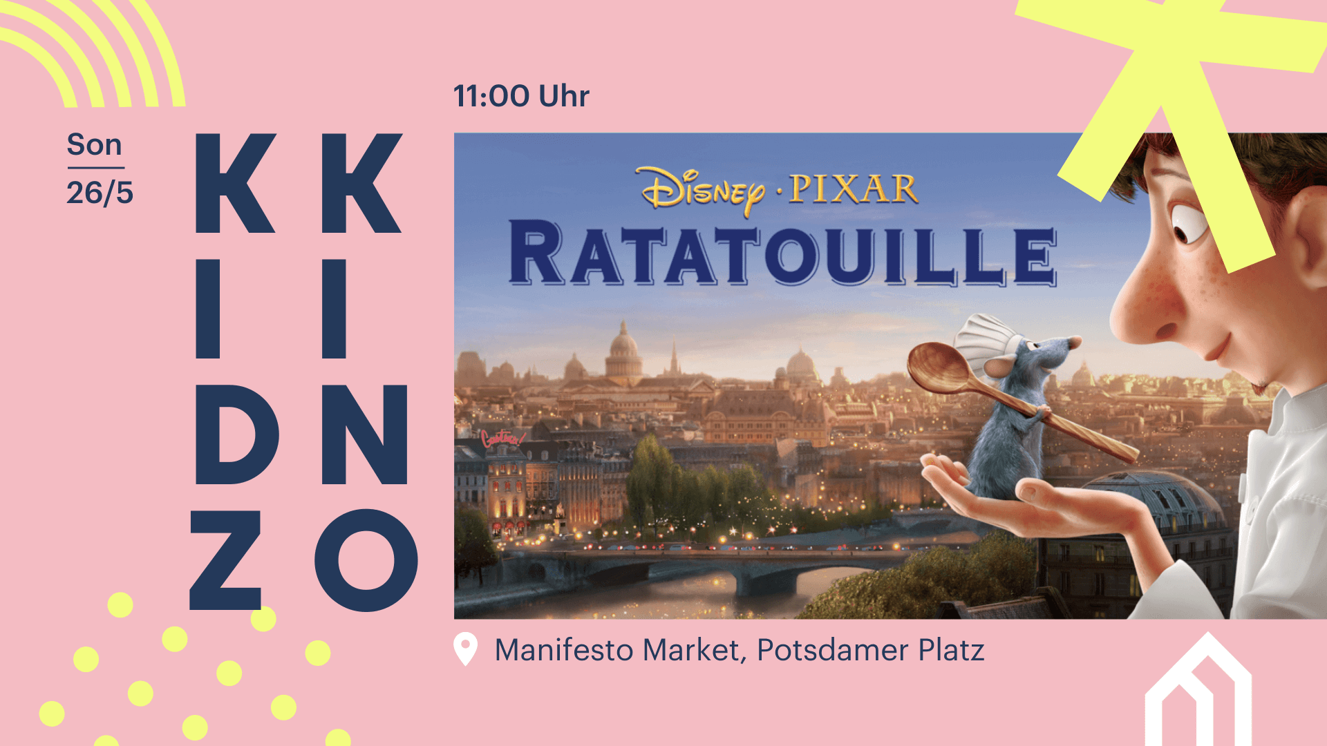 KIDZ KINO: Ratatouille (DE) ⎮ FREIER EINTRITT