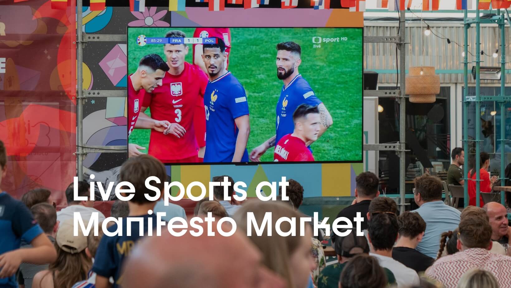 Catch the Best of Live Sports at Manifesto Market, 02/10