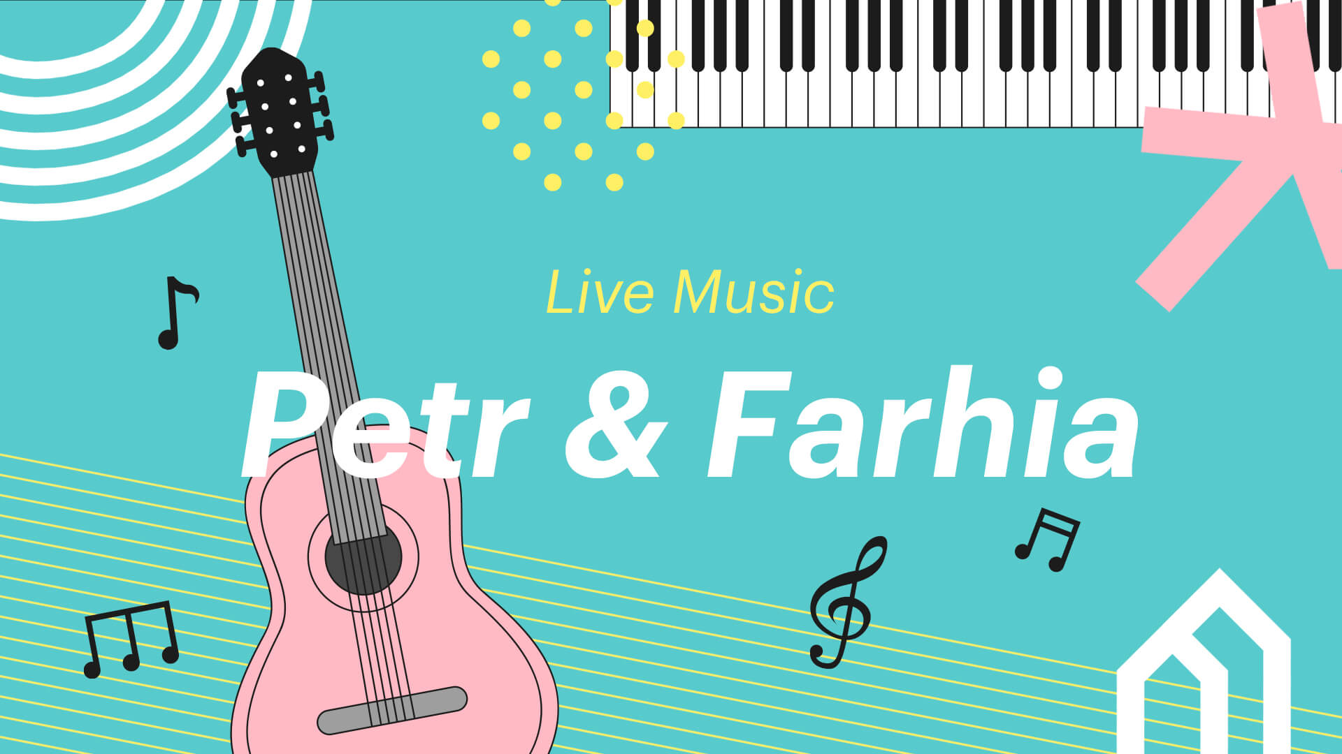 Live music by Petr & Fahria, 26/02